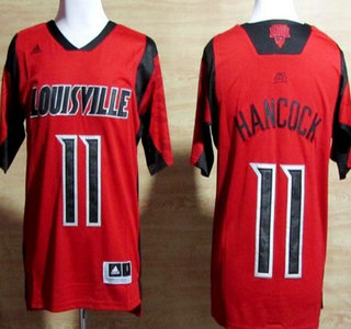 Louisville Cardinals #11 Luke Hancock 2013 March Madness Red Jersey