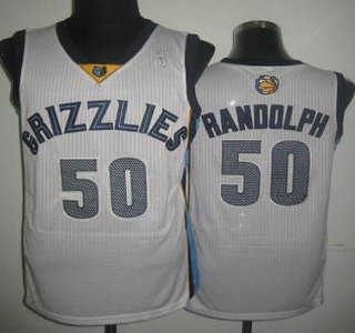 Memphis Grizzlies #50 Zach Randolph White Revolution 30 NBA Jerseys