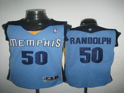 Memphis Grizzlies 50 Zach Randolph BLUE Jersey