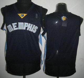 Memphis Grizzlies Blank Blue Revolution 30 NBA Jersey
