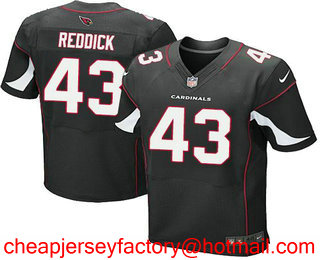 Men's 2017 NFL Draft Arizona Cardinals #43 Haason Reddick Black Alternate Stitched NFL Nike Elite Jersey