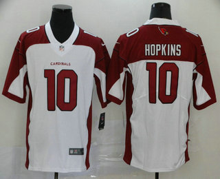 Men's Arizona Cardinals #10 DeAndre Hopkins White 2020 Vapor Untouchable Stitched NFL Nike Limited Jersey