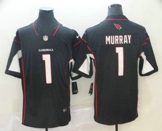 Men's Arizona Cardinals #1 Kyler Murray Black 2019 Vapor Untouchable Stitched NFL Nike Limited Jersey