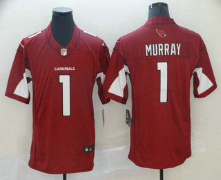 Men's Arizona Cardinals #1 Kyler Murray Red 2019 Vapor Untouchable Stitched NFL Nike Limited Jersey