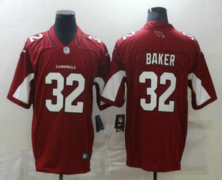Men's Arizona Cardinals #32 Budda Baker Red 2020 Vapor Untouchable Stitched NFL Nike Limited Jersey