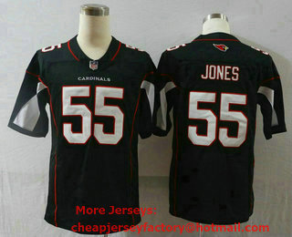 Men's Arizona Cardinals #55 Chandler Jones Black 2020 Vapor Untouchable Stitched NFL Nike Limited Jersey