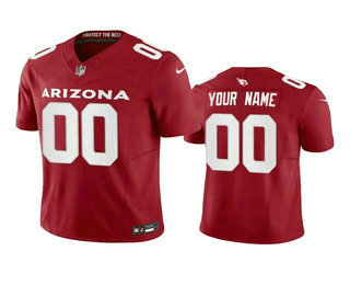 Men's Arizona Cardinals ACTIVE PLAYER Custom Red 2023 FUSE Vapor Stitched Jersey