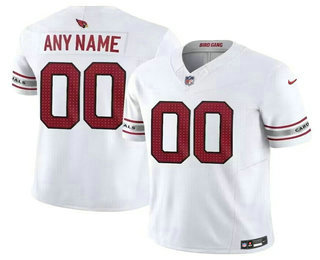 Men's Arizona Cardinals ACTIVE PLAYER Custom White 2023 FUSE Vapor Stitched Jersey