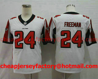 Men's Atlanta Falcons #24 Devonta Freeman White 2017 Vapor Untouchable Stitched NFL Nike Limited Jersey
