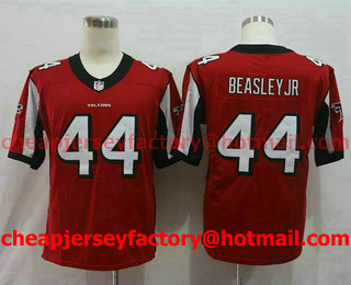 Men's Atlanta Falcons #44 Vic Beasley Jr Red 2017 Vapor Untouchable Stitched NFL Nike Limited Jersey