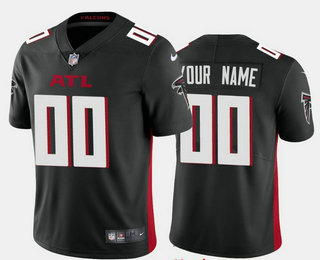 Men's Atlanta Falcons Custom Black 2020 NEW Vapor Untouchable Stitched NFL Nike Limited Jersey