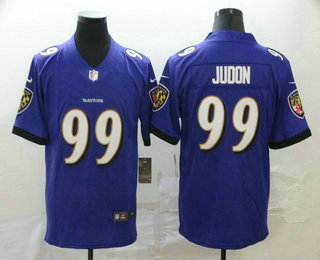 Men's Baltimore Ravens #99 Matt Judon Purple 2017 Vapor Untouchable Stitched NFL Nike Limited Jersey