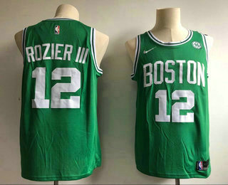 Men's Boston Celtics #12 Terry Rozier III Green 2017-2018 Nike Swingman Stitched NBA Jersey