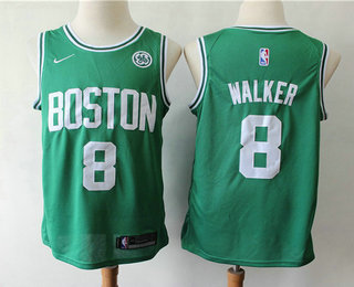 Men's Boston Celtics #8 Kemba Walker Green Nike 2019 Swingman General Electric Stitched NBA Jersey