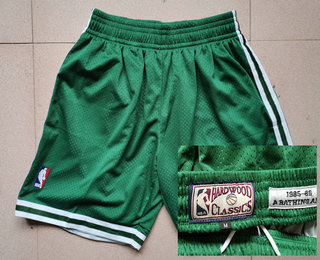 Men's Boston Celtics Green Hardwood Classics Soul Swingman Throwback Jersey