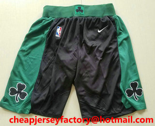 boston celtics shorts black