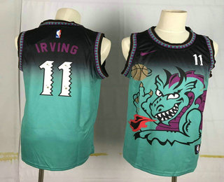Men's Brooklyn Nets #11 Kyrie Irving Green Dragon Nike Swingman Stitched NBA Jersey