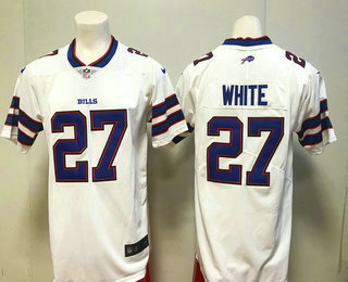 Men's Buffalo Bills #27 Tre'Davious White White 2017 Vapor Untouchable Stitched NFL Nike Limited Jersey