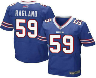 Men's Buffalo Bills #59 Reggie Ragland Royal Blue Team Color New Elite Jersey