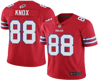 Men's Buffalo Bills #88 Dawson Knox Red 2021 Vapor Untouchable Stitched NFL Nike Limited Jersey