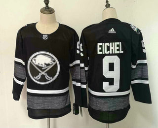 Men's Buffalo Sabres #9 Jack Eichel Black 2019 NHL All-Star Game Adidas Stitched NHL Jersey