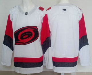Men's Carolina Hurricanes Blank Red Authentic Jersey