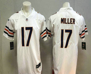Men's Chicago Bears #17 Anthony Miller White 2018 Vapor Untouchable Stitched NFL Nike Limited Jersey