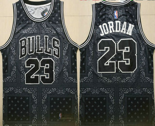 Men's Chicago Bulls #23 Michael Jordan Fashion Nike Swingman Stitched NBA Jersey