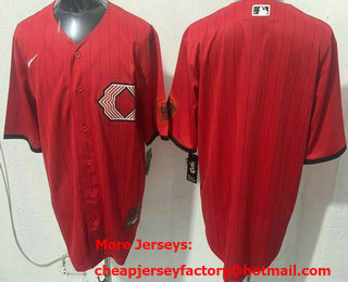 Men's Cincinnati Reds Blank Red 2026 City Connect Stadium Jersey