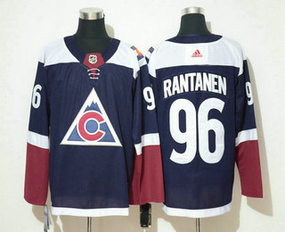 Men's Colorado Avalanche #96 Mikko Rantanen Navy Blue Alternate Adidas Stitched NHL Jersey