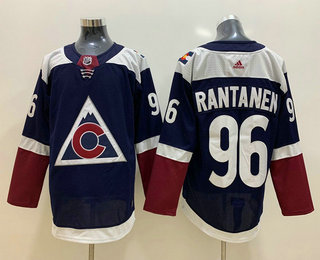 Men's Colorado Avalanche #96 Mikko Rantanen Navy Blue Alternate Adidas Stitched NHL Jersey