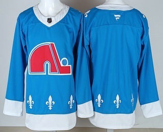 Men's Colorado Avalanche Blank Blue Alternate Authentic Jersey