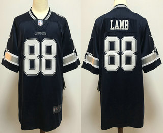 Men's Dallas Cowboys #88 CeeDee Lamb Navy Blue 2020 NEW Vapor Untouchable Stitched NFL Nike Limited Jersey