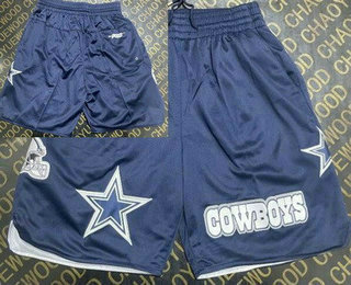 Men's Dallas Cowboys Navy Three pockets Shorts