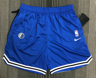 Men's Dallas Mavericks Blue Basketball Training Shorts