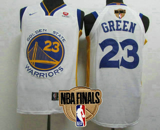 Men's Golden State Warriors #23 Draymond Green White 2019 NBA Finals Patch2019 NBA Finals Patch Nike Player Edition Stitched NBA Jersey
