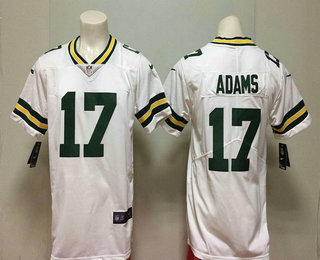 Men's Green Bay Packers #17 Davante Adams White 2018 Vapor Untouchable Stitched NFL Nike Limited Jersey