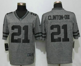 Men's Green Bay Packers #21 Ha Ha Clinton-Dix Nike Gray Gridiron 2015 NFL Gray Limited Jersey