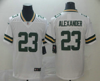 Men's Green Bay Packers #23 Jaire Alexander White 2017 Vapor Untouchable Stitched NFL Nike Limited Jersey