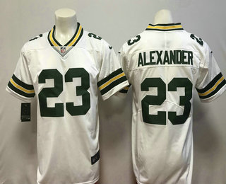 Men's Green Bay Packers #23 Jaire Alexander White 2018 Vapor Untouchable Stitched NFL Nike Limited Jersey
