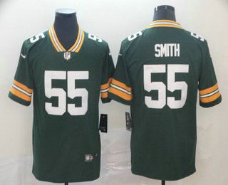 Men's Green Bay Packers #55 Za'Darius Smith Green 2017 Vapor Untouchable Stitched NFL Nike Limited Jersey