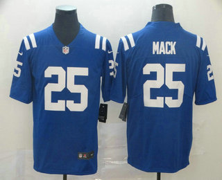 Men's Indianapolis Colts #25 Marlon Mack Royal Blue 2017 Vapor Untouchable Stitched NFL Nike Limited Jersey