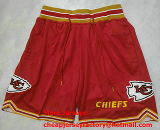 Men's Kansas City Chiefs Red Just Don Swingman Shorts