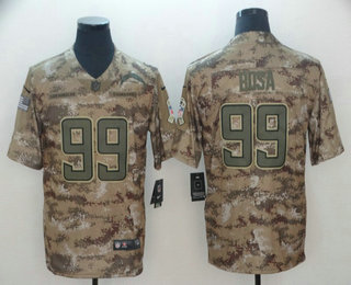 Men's Los Angeles Chargers #99 Joey Bosa Nike Camo 2018 Salute to Service Stitched NFL Limited Jersey