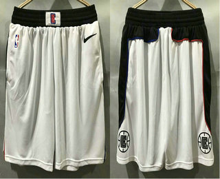 Men's Los Angeles Clippers  NEW White Nike 2020 Swingman City Edition Shorts