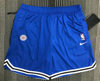Men's Los Angeles Clippers Blue Basketball Training Shorts