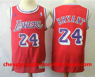 lakers red jersey