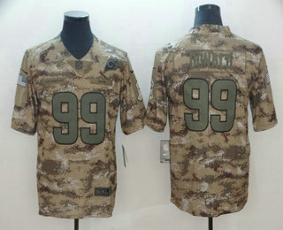 Men's Los Angeles Rams #99 Aaron Donald 2018 Camo Salute to Service Stitched NFL Nike Limited Jersey