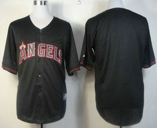 Men's Los Angels Customized Black Fashion Customized Jersey
