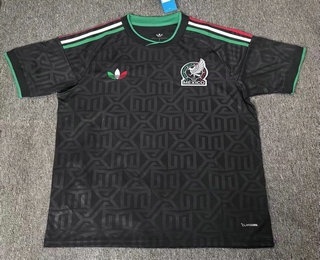 Men's Mexico 2026 Blank Black Third 2026 World Cup Soccer Jersey Kit